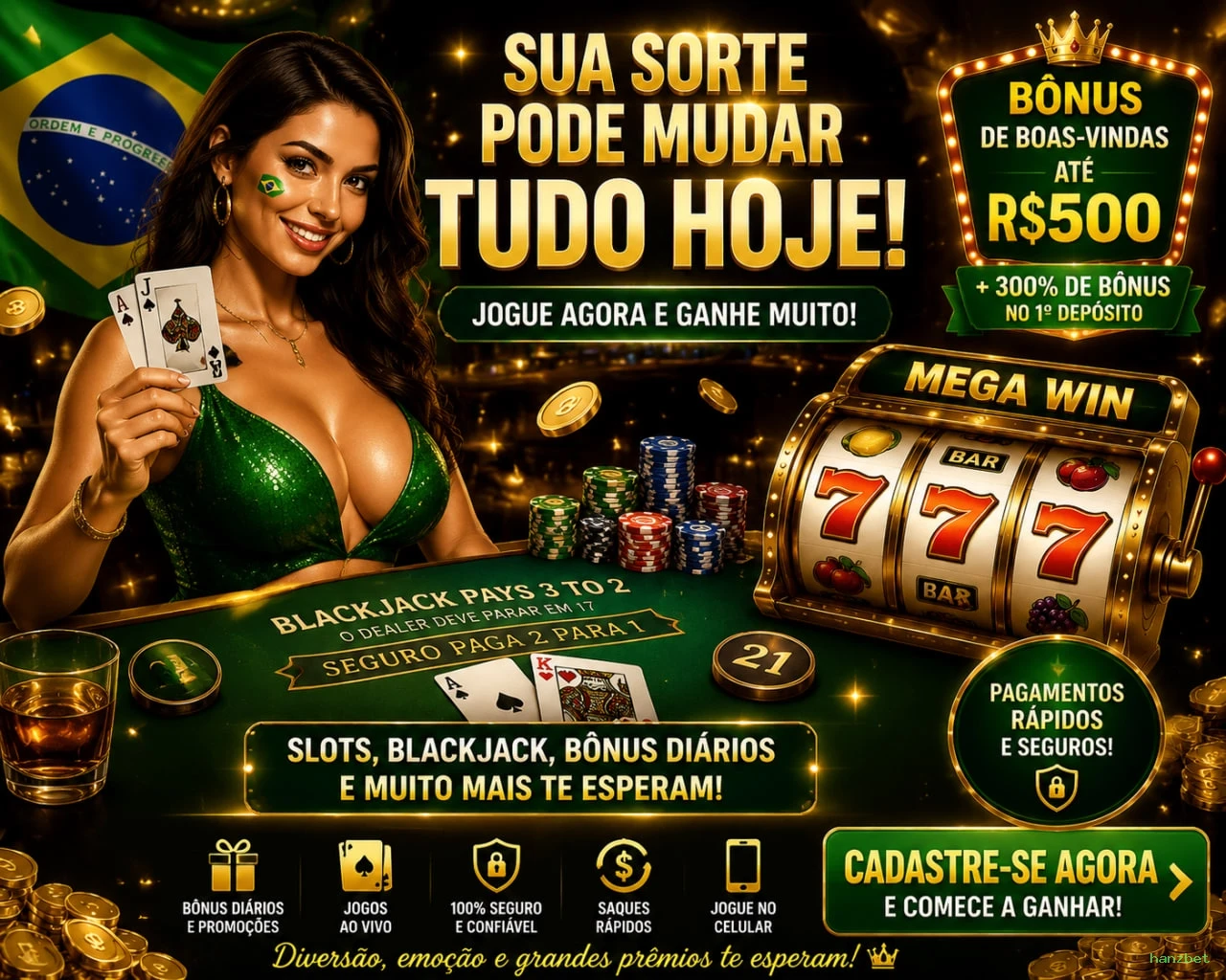 Métodos de pagamento aceitos na hanzbet